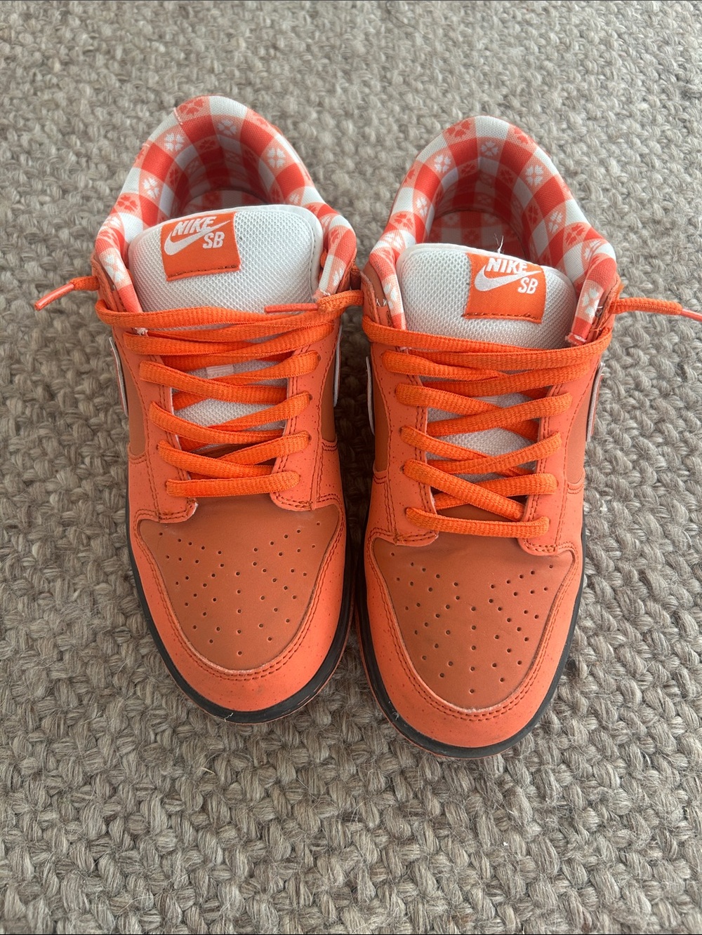 Nike SB dunks orange lobster